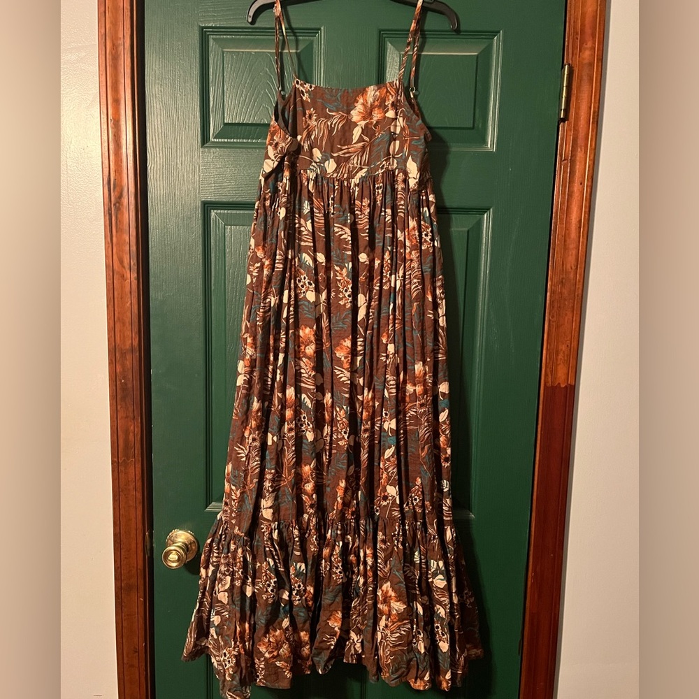 Natural Life Tiered Dress - S